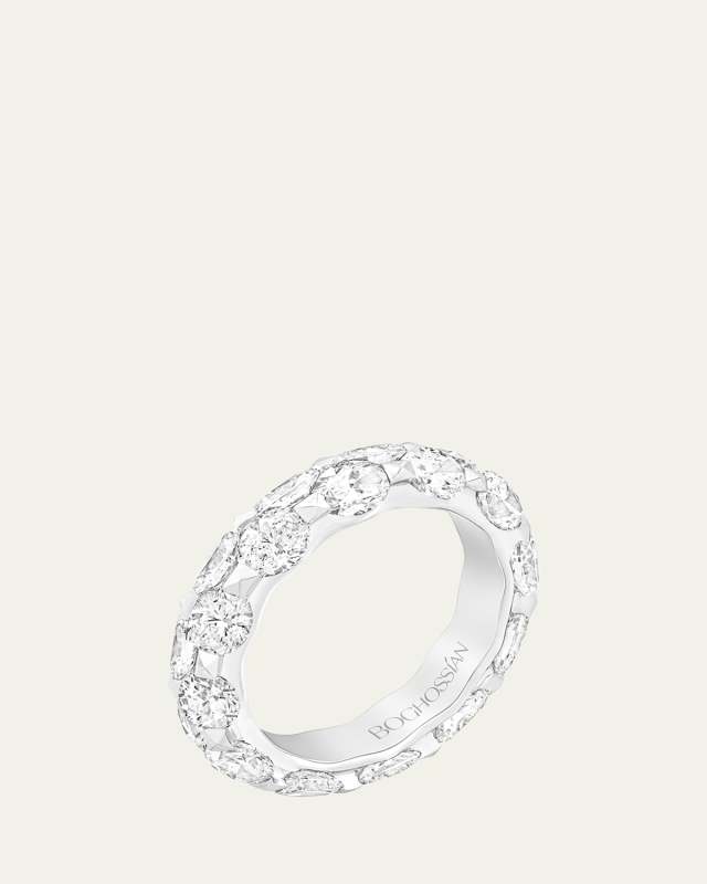 White Gold Ring with Diamonds